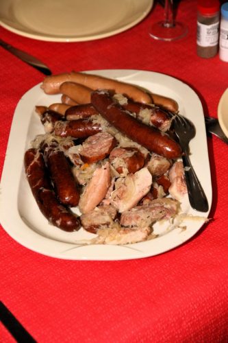 08 décembre 2025 Une bonne choucroute